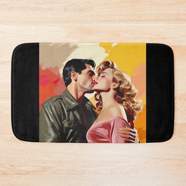 Item preview, Amorous Whisper - Pop Art designed and sold by AwesomeAiArt.
