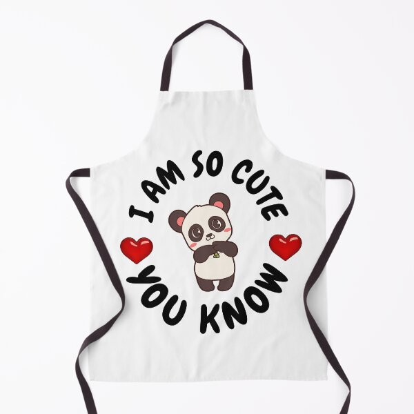 Item preview, Copy of i am so cute you know kawaii blackpanda sticker designed and sold by Cosmicworld07.