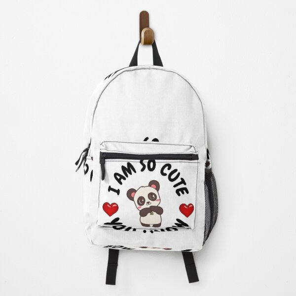 Item preview, Copy of i am so cute you know kawaii blackpanda sticker designed and sold by Cosmicworld07.