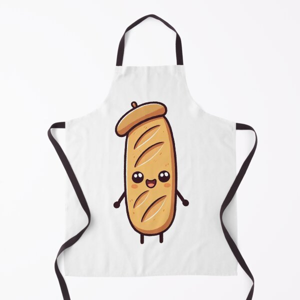 Item preview, Cute little baguette with a Beret designed and sold by CoquerelleStore.