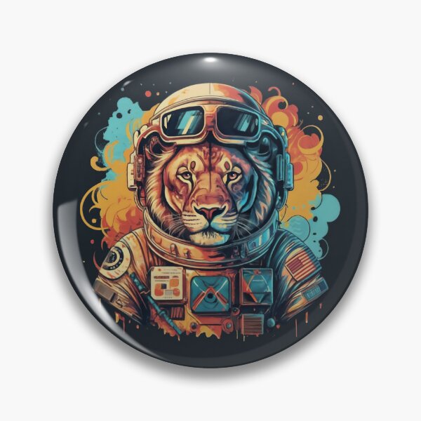 Item preview, The Lion Astronaut designed and sold by colatudo.