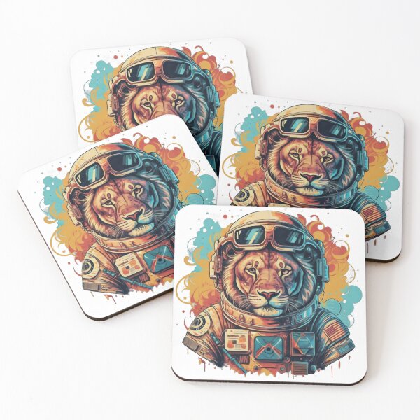 Item preview, The Lion Astronaut  designed and sold by colatudo.