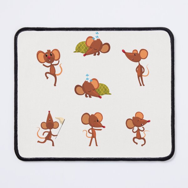 Item preview, adorable mouse enjoying life designed and sold by huape.