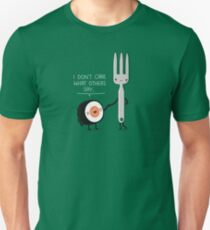 Sushi doesn't care Unisex T-Shirt