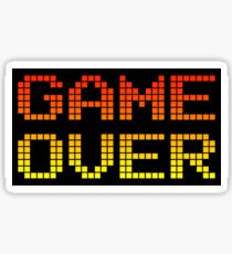 Game Over Sticker