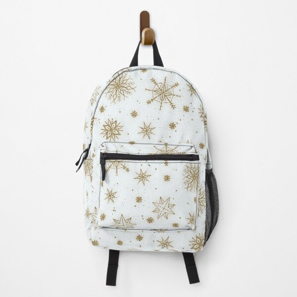 Item preview, Gold Snowflakes White Design designed and sold by NdesignTrend.
