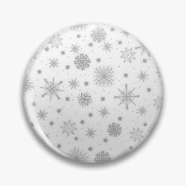 Item preview, Silver Snowflakes White Design designed and sold by NdesignTrend.