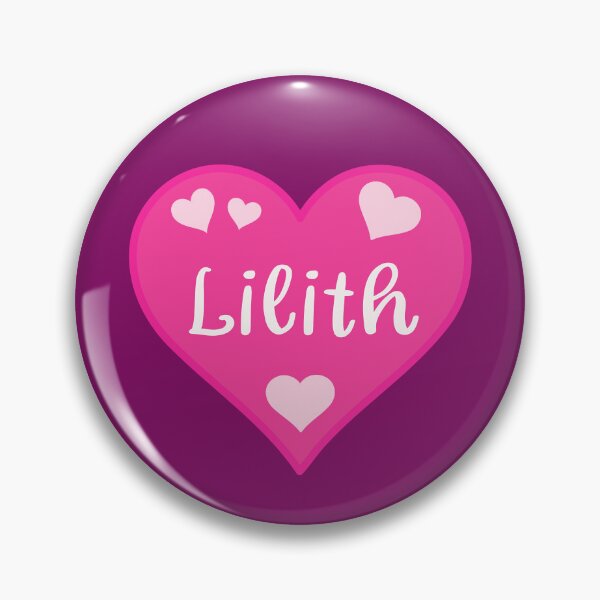 Item preview, Lilith Nombre Corazón Rosa designed and sold by Jeallan Designs.