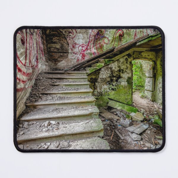 Item preview, Ancient British Mansion Stairway Graffiti designed and sold by AJEvans.