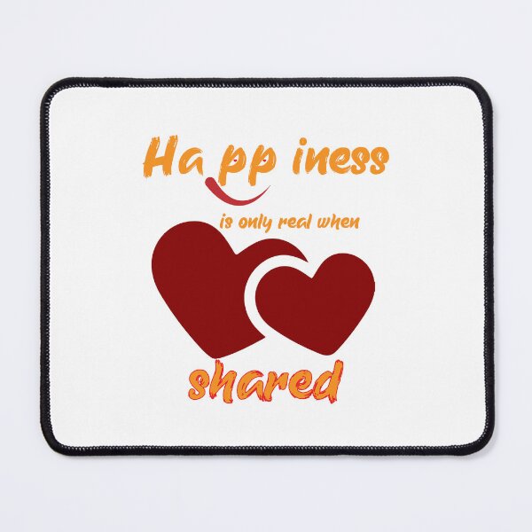 Item preview, happiness is real when shared designed and sold by Nazeerr.