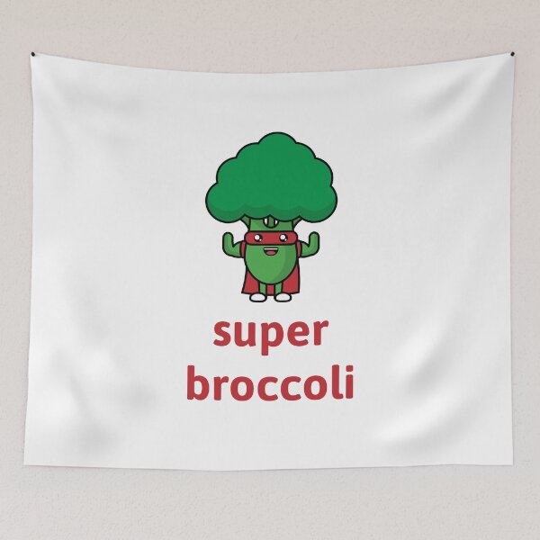 Item preview, Super Broccoli designed and sold by MoaaStore.