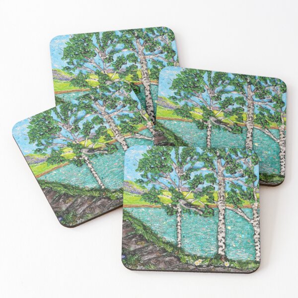 Item preview, The shimmering birches designed and sold by Margwizart.