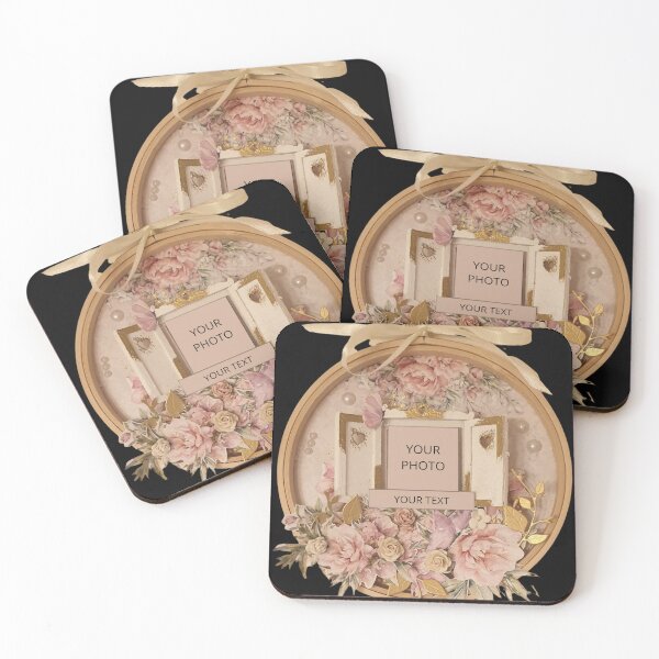 Item preview, Lovely Tambourine Memento With Your Photo and Text designed and sold by HandicraftAngel.