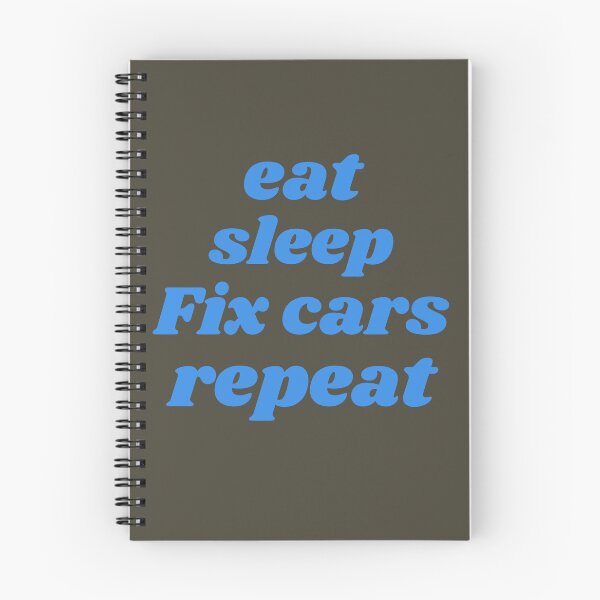Item preview, Cute Eat Sleep Fix cars Repeat, Funny  designed and sold by Modren-design.