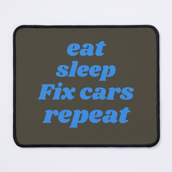Item preview, Cute Eat Sleep Fix cars Repeat, Funny  designed and sold by Modren-design.