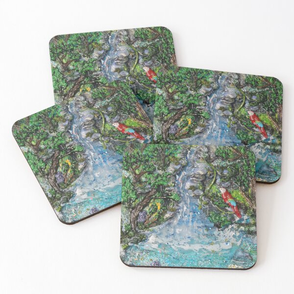 Item preview, The parrot lagoon  designed and sold by Margwizart.