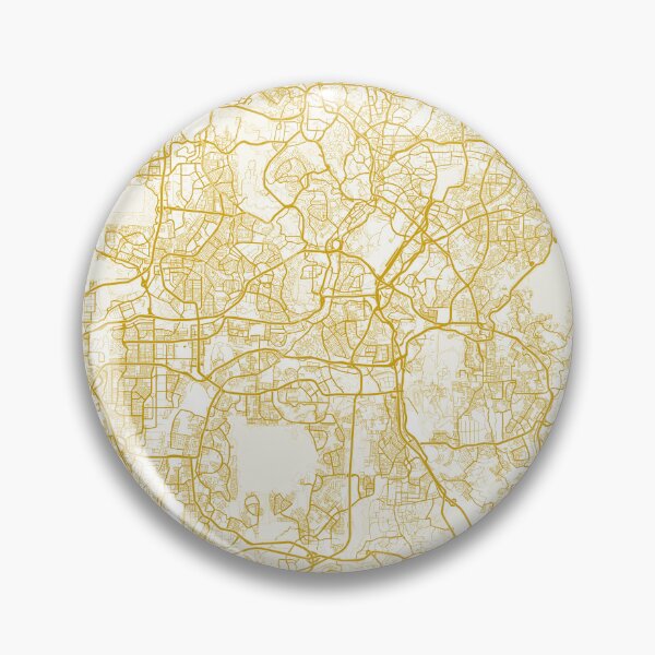 Item preview, Kuala Lumpur Map V.2 designed and sold by feether-store.