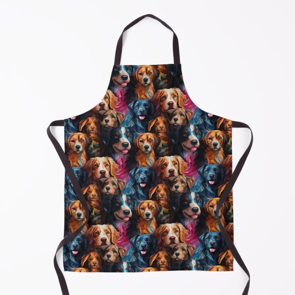 Item preview, Exclusive Artwork Cute Dogs Mosaic Puppies Gift Ideas P103-4 designed and sold by MPCFICTION.