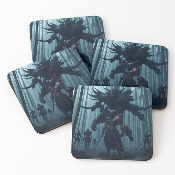 Item preview, Warrior in a Mythical Forest designed and sold by ShePrompts.