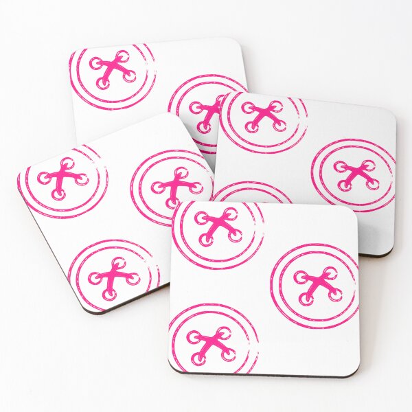Item preview, Pink Knotted buttons of DreamNots designed and sold by DreamNots.