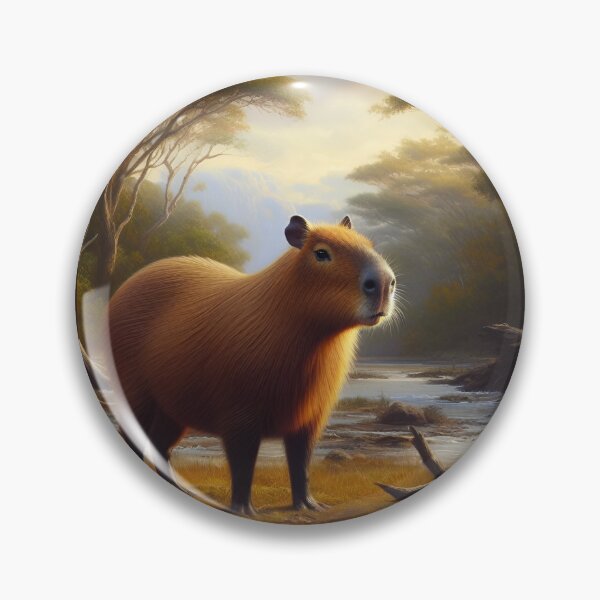 Item preview, Capybara Art #18 | Capybara Lovers designed and sold by ksgraphics222.