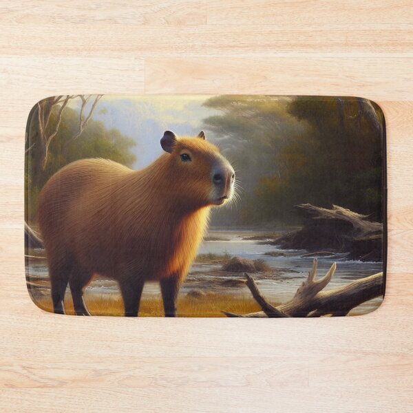 Item preview, Capybara Art #18 | Capybara Lovers designed and sold by ksgraphics222.
