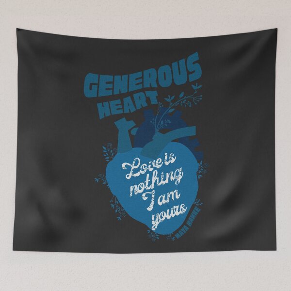 Item preview, GENEROUS HEART - MAYA HAWKE MERCH designed and sold by Think In Scenes.