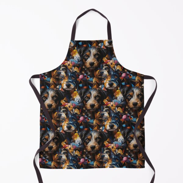 Item preview, Exclusive Artwork Cute Dogs Mosaic Puppies Gift Ideas P103-2 designed and sold by MPCFICTION.