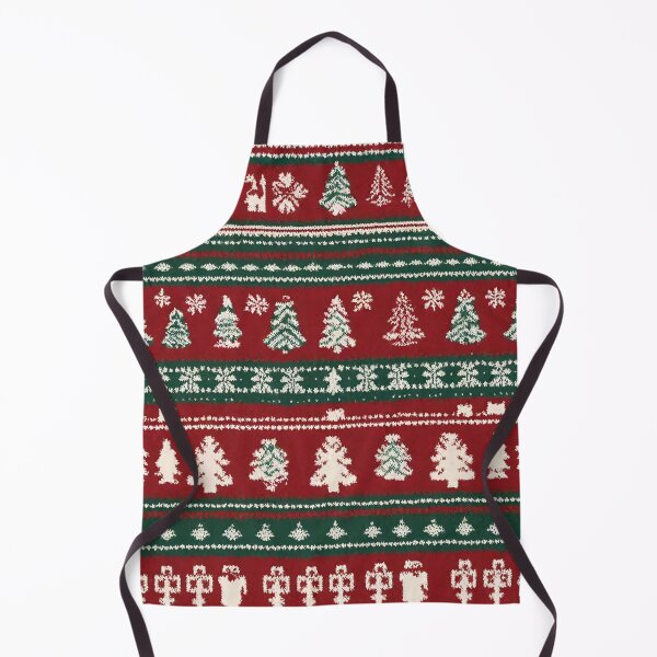 Item preview, Christmas: Fun Ugly Sweater Pattern With Christmas Trees, Snowflakes, Nutcrackers designed and sold by TaraTs.