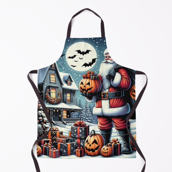 Item preview, Yuletide Fright: A Spooky Santa's Halloween Christmas designed and sold by WitchsHatStudio.