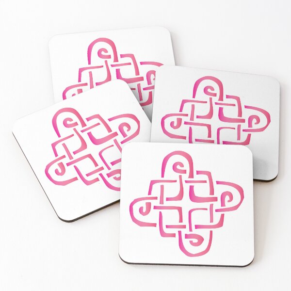 Artikelvorschau, Brigid's knot in pink entworfen und verkauft von mariahmcmo.