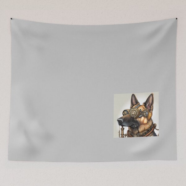 Item preview, STEAMPUNK STYLE GERMAN SHEPHERD DOG designed and sold by cubiask.