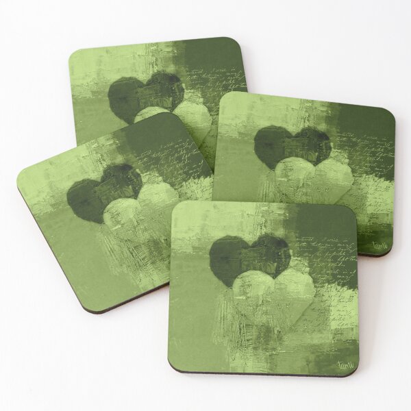 Item preview, Hearts in green - series 2 (72) designed and sold by a3-studio.