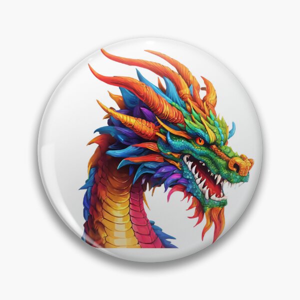 Item preview, colorful dragon,  designed and sold by LYDIA0304.