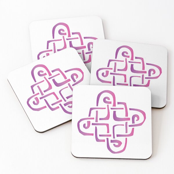 Artikelvorschau, Brigid's knot in purple-pink entworfen und verkauft von mariahmcmo.