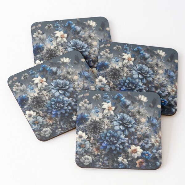 Item preview, Blue Flowers III designed and sold by tipitoes.