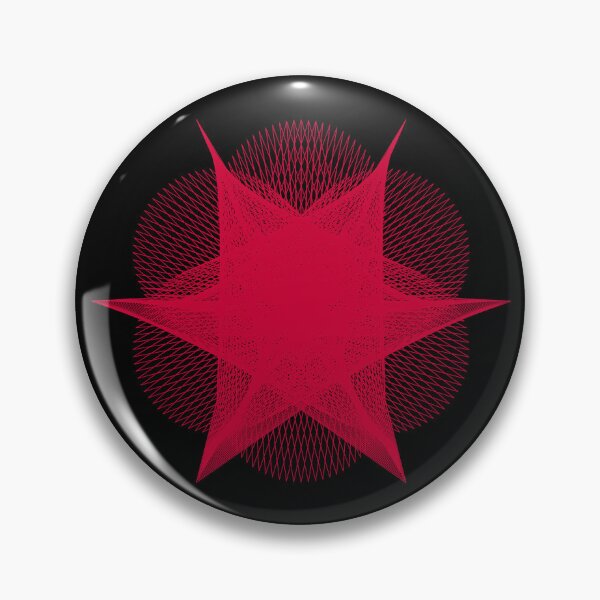 Item preview, CirclesOnCircle-2B [11116622-RED-BB] designed and sold by LottMultimedia.