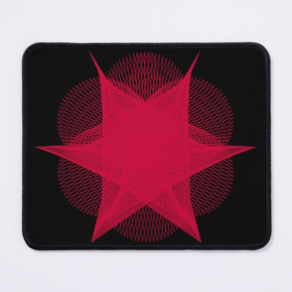 Item preview, CirclesOnCircle-2B [11116622-RED-BB] designed and sold by LottMultimedia.