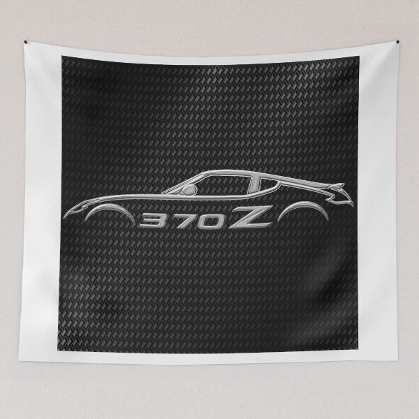 Item preview, 370Z Silver Car Outline designed and sold by cooldesigns2022.