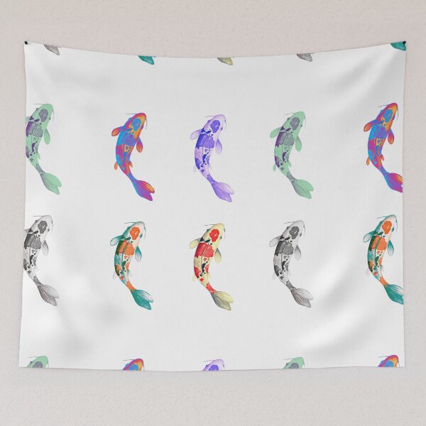 Item preview, Multicolore koï designed and sold by soulsurferart.