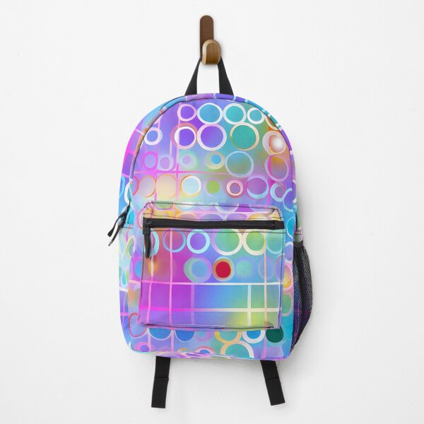 Item preview, Iridescent Bubble Grid Abstract Artwork designed and sold by inkArtistryfine.