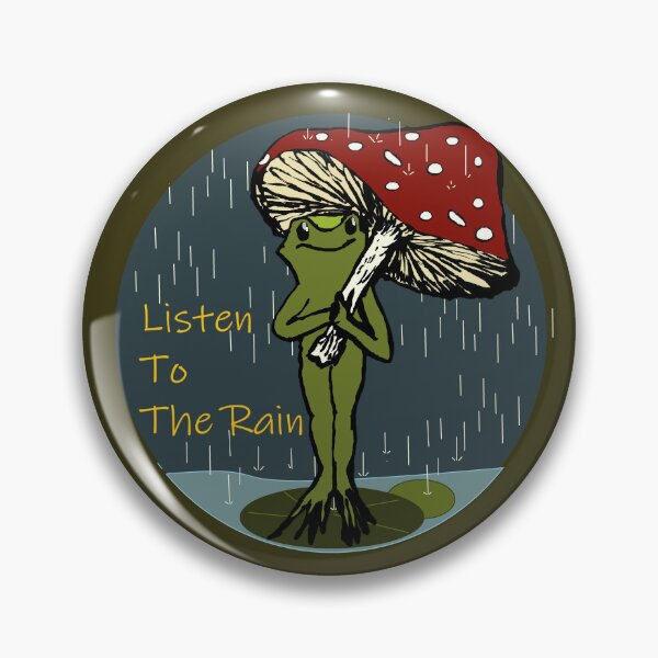 Item preview, Toad in rain  designed and sold by CAITONNE.