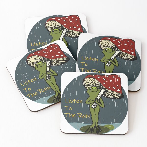 Item preview, Toad in rain  designed and sold by CAITONNE.