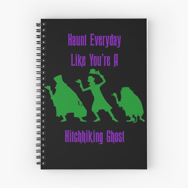 Item preview, Haunt Everyday Like You're A Hitchhiking Ghost - haunted movie mansion designed and sold by dropinskimalan.