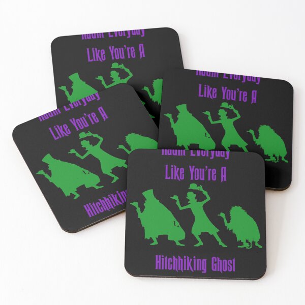 Item preview, Haunt Everyday Like You're A Hitchhiking Ghost - haunted movie mansion designed and sold by dropinskimalan.
