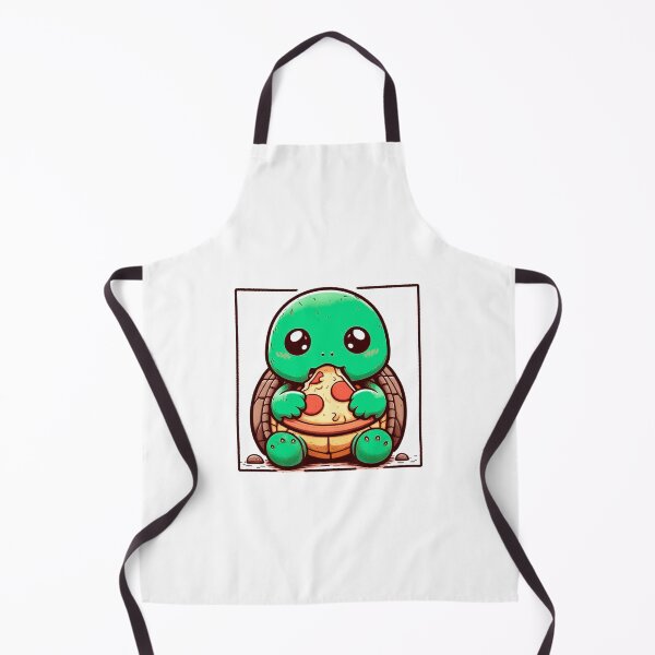 Item preview, Pizza-Loving Baby Turtle designed and sold by Luan da Silva.