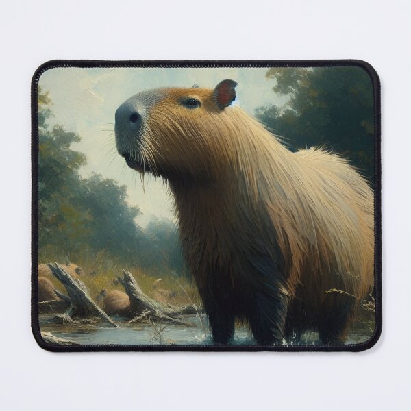 Item preview, Capybara Art #19 | Capybara Lovers designed and sold by ksgraphics222.