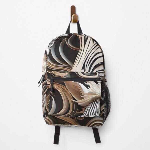 Item preview, intricate swirling realistic zebra pattern  designed and sold by dcrc.
