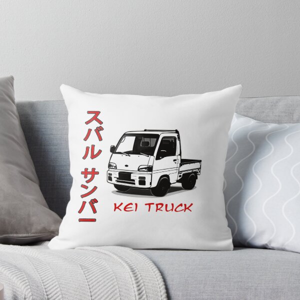 Item preview, Kei Van Subaru Sambar, Tiny Japanese Truck Outline designed and sold by mmmkei.