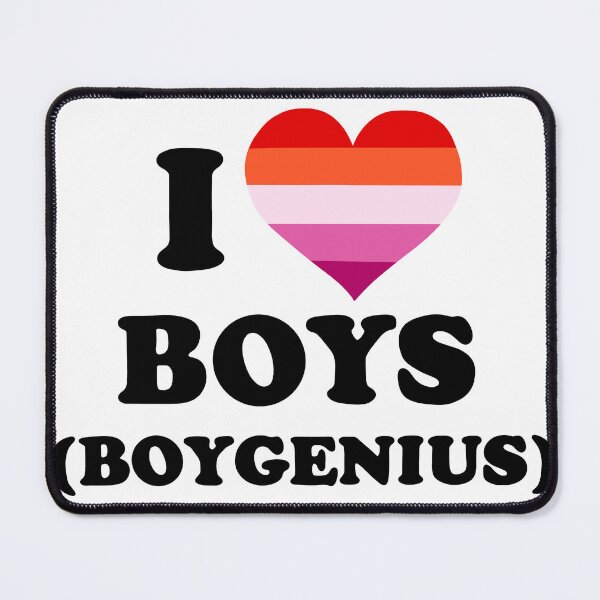 Item preview, I love boygenius lesbian flag designed and sold by mollymarinara.